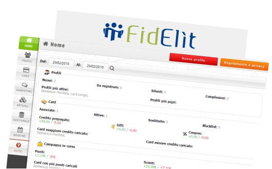 FidElìt - software fidelizzazione clienti